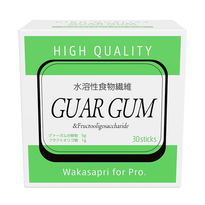 Wakasapri for Pro. グァーガム分解物&フラクトオリゴ糖
